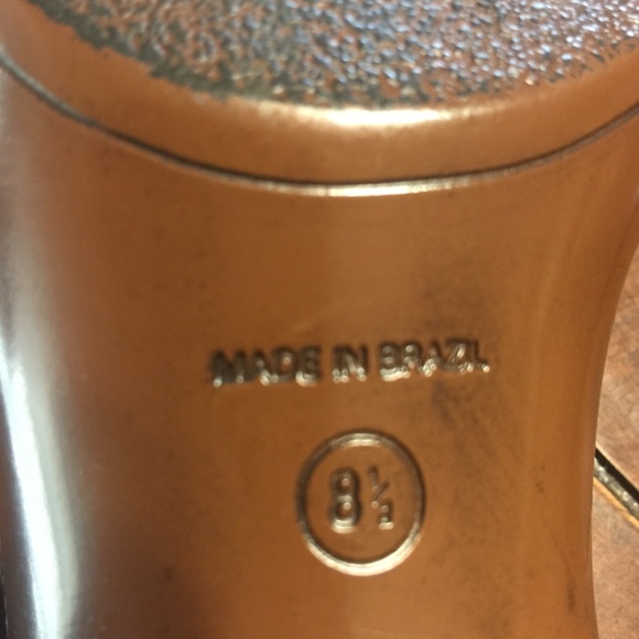 Victoria Spenser Leather Wedges w/Leather Flower - Picture 6 of 8